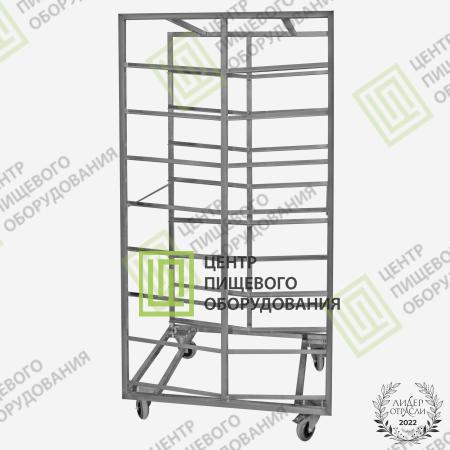 Тележка для хлебных лотков 806x920x1770 7 уровней под лоток 450х740-0